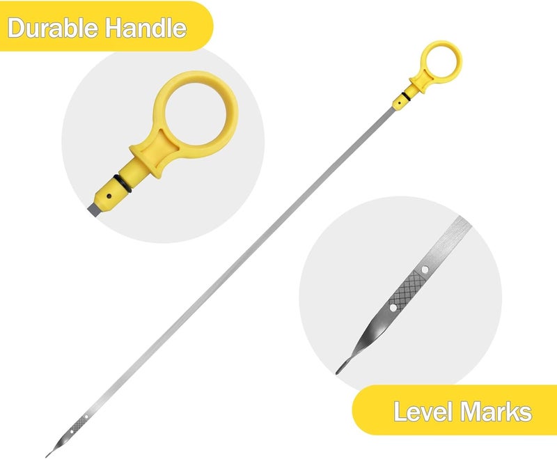 VerRich Engine Oil Dipstick Compatible with Ford F150 11-14 F-150 OE br3z6750a for 5.0L-V8 Engine - Image 3